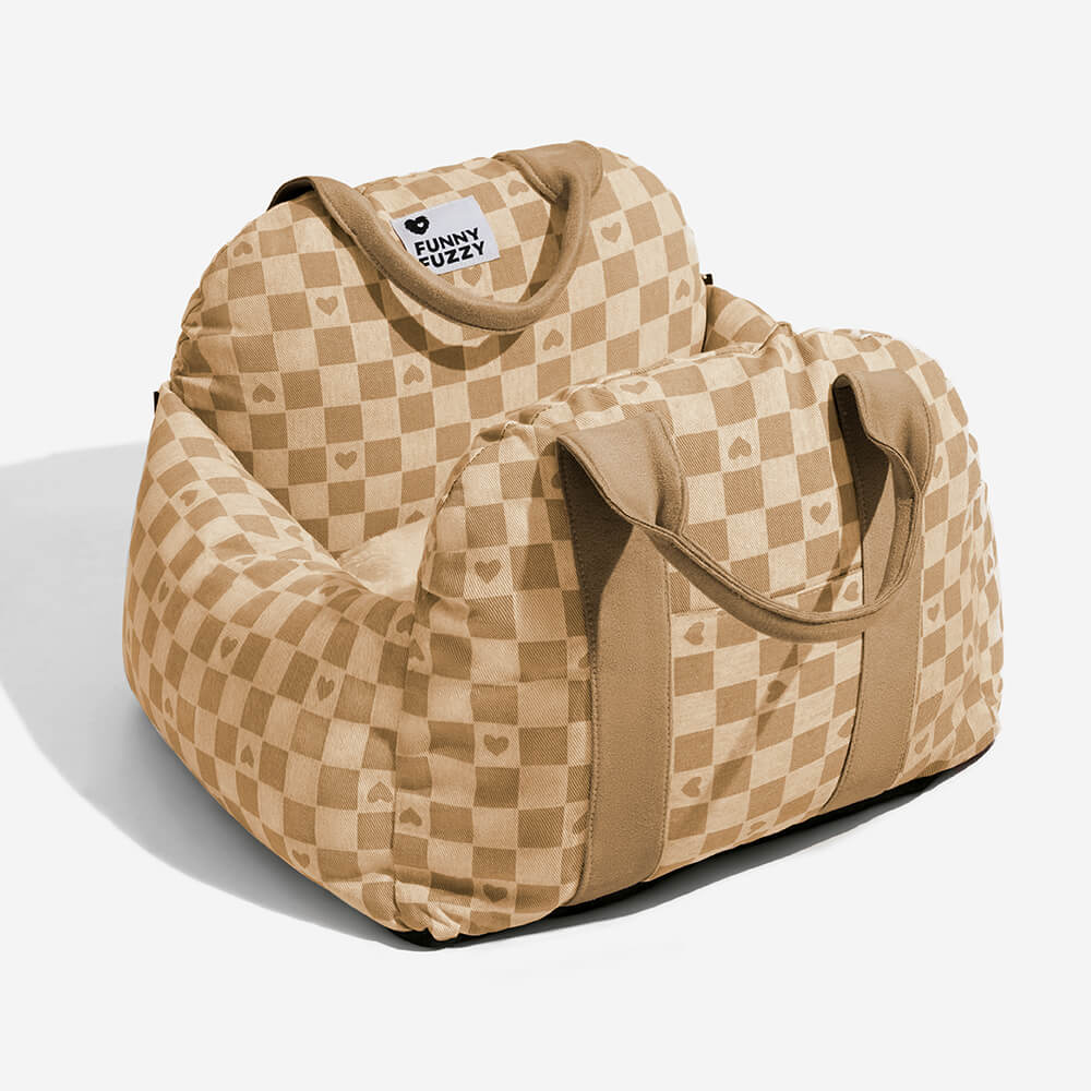 ISOFIX Dog Car Seat Bed with ISOFIX System - First Class