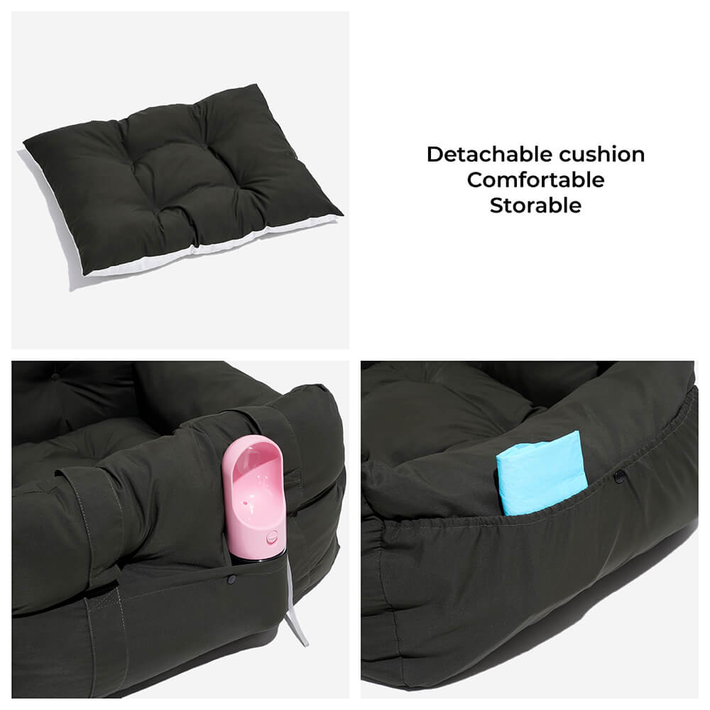 Portable ISOFIX Dog Car Seat Bed