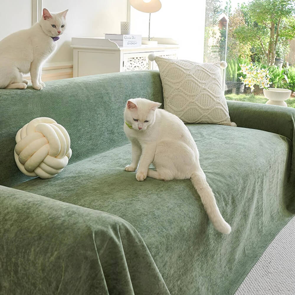 Soft and Waterproof Scratch-Resistant Non-Linting Throw Sofa Cover Sofa Throws