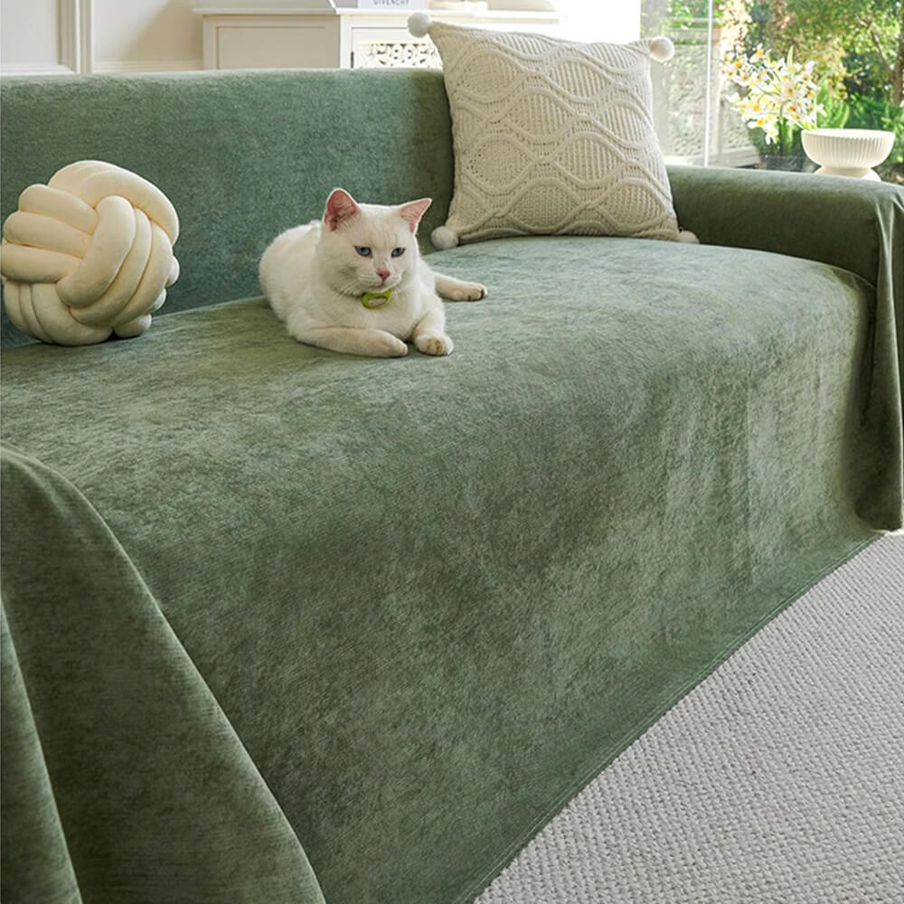 Soft and Waterproof Scratch-Resistant Non-Linting Throw Sofa Cover Sofa Throws