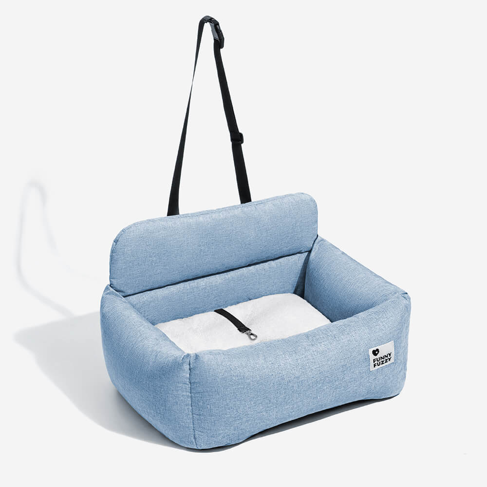 Travel Bolster Full Durable Washable Dog Car Back Seat Bed - Roadtrip