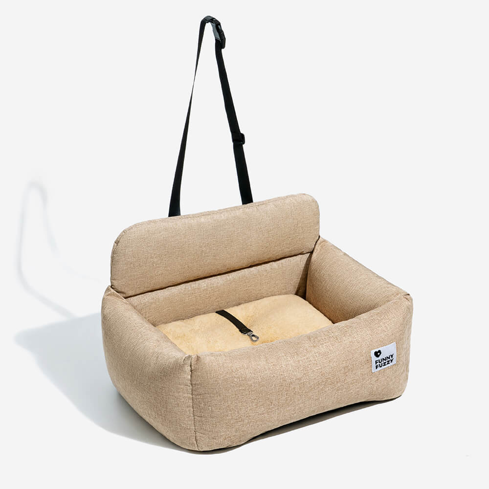Travel Bolster Full Durable Washable Dog Car Back Seat Bed - Roadtrip