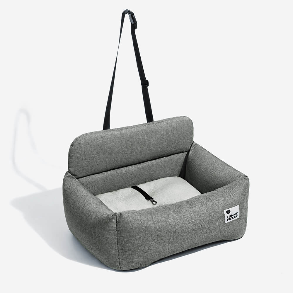 Travel Bolster Full Durable Washable Dog Car Back Seat Bed - Roadtrip