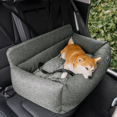 Travel Bolster Full Durable Washable Dog Car Back Seat Bed - Roadtrip