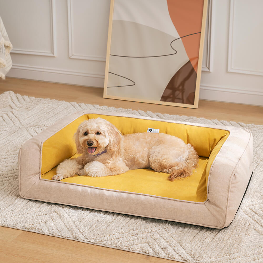 Ultimate Lounger Full Support Comfortable Orthopaedic Dog Sofa Bed Garden Outdoor Dog Bed