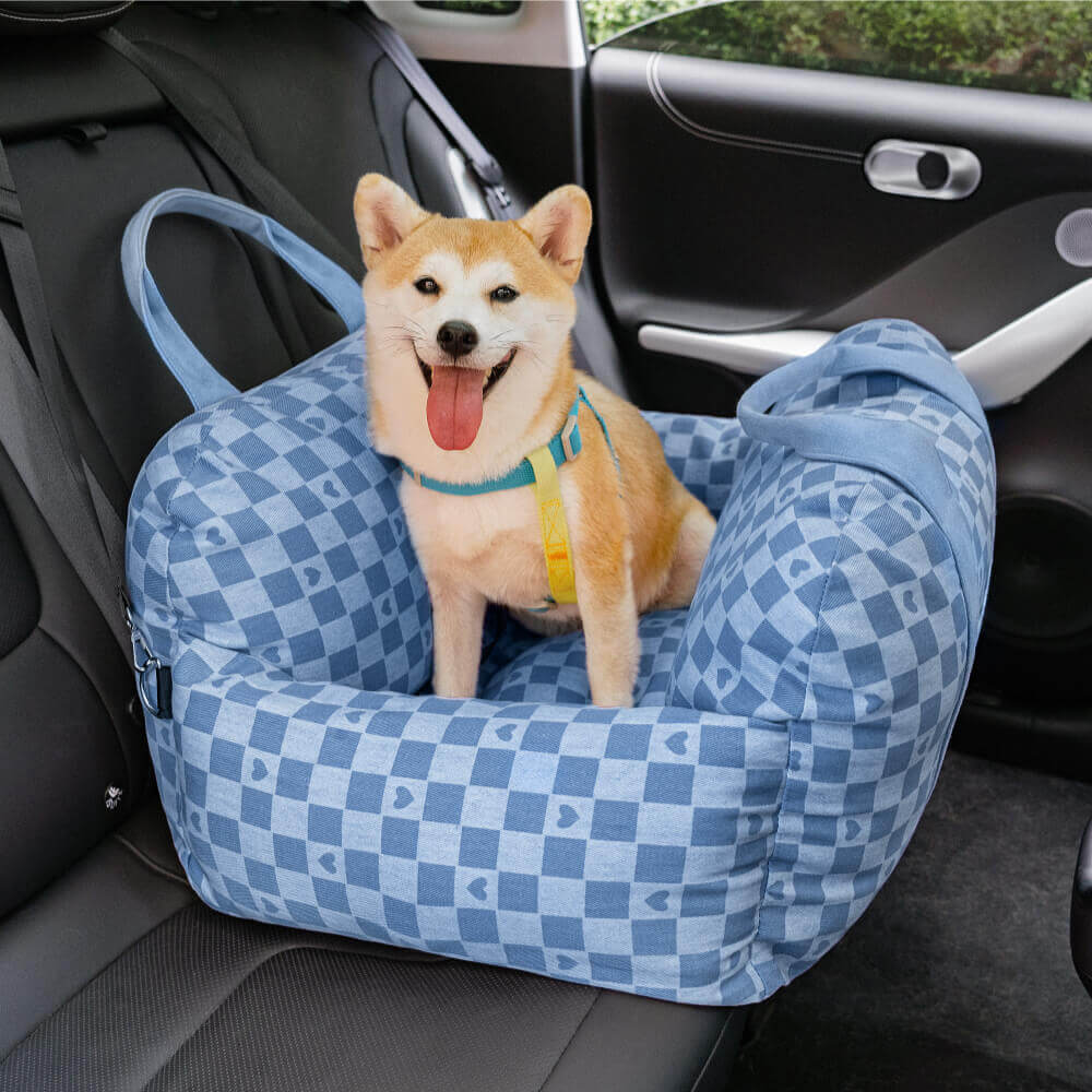 ISOFIX Dog Car Seat Bed with ISOFIX System - First Class