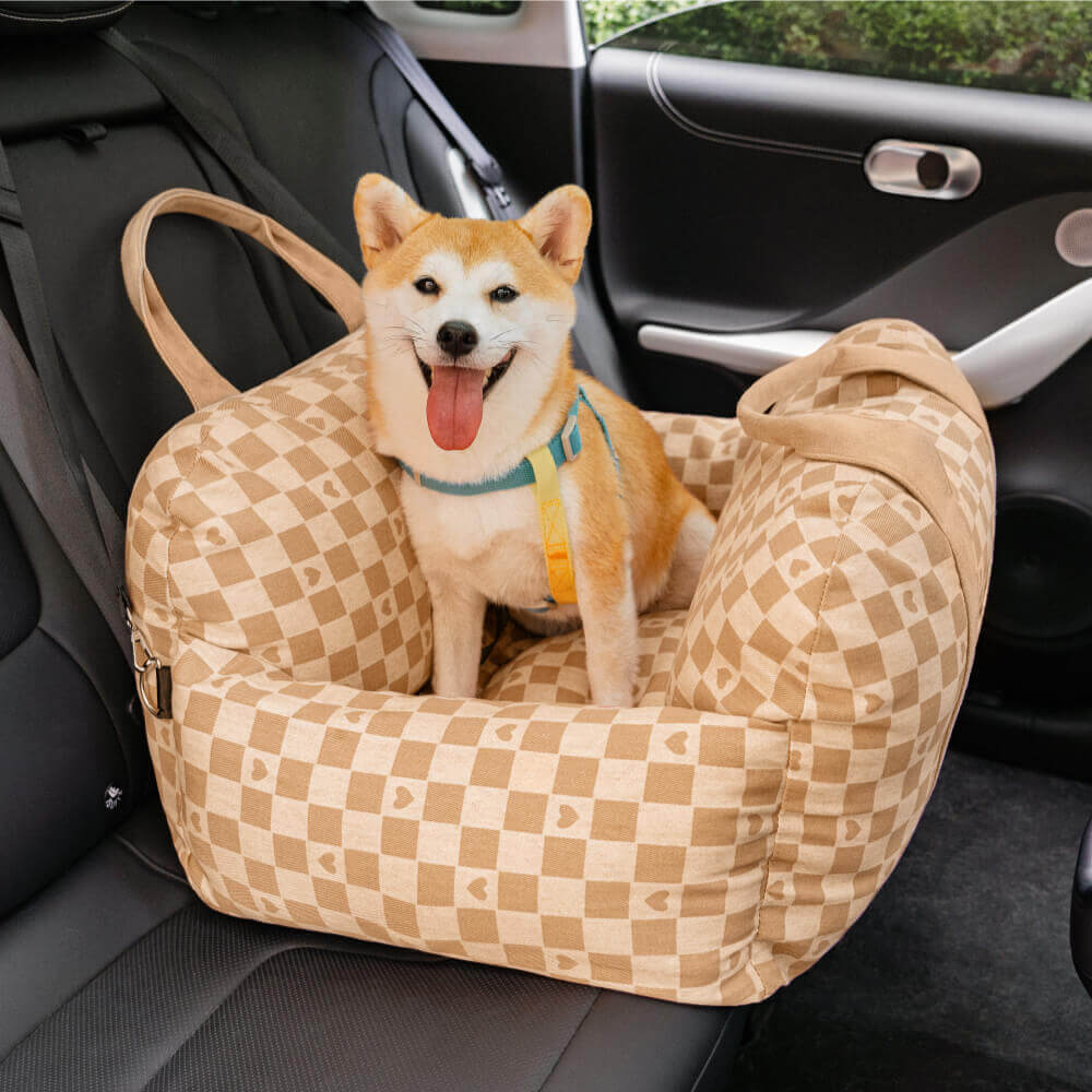 ISOFIX Dog Car Seat Bed with ISOFIX System - First Class