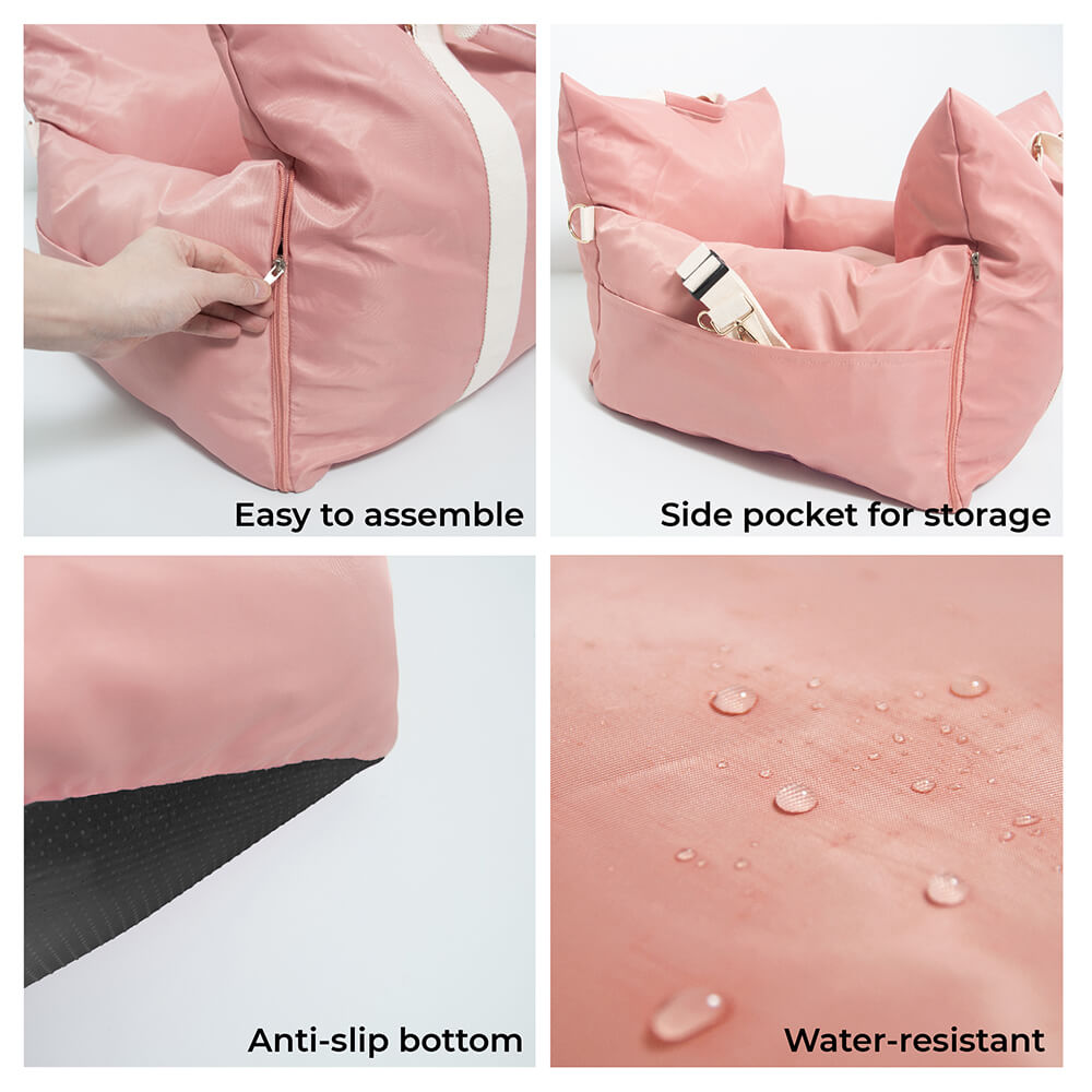 Waterproof Dog Car Seat Bed - Roadtrip