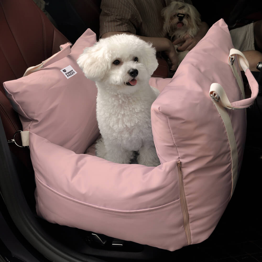 Waterproof ISOFIX Dog Car Seat Bed - First Class