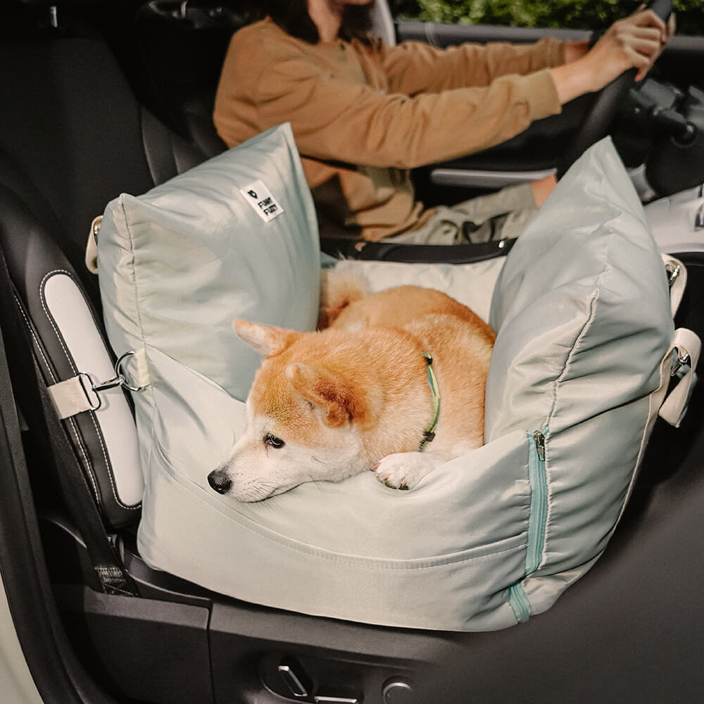 Waterproof ISOFIX Dog Car Seat Bed - First Class