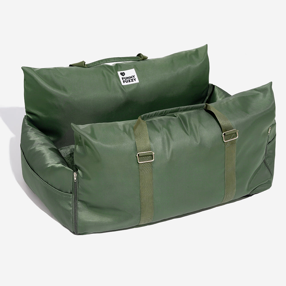 Waterproof Dog Car Seat Bed - Roadtrip