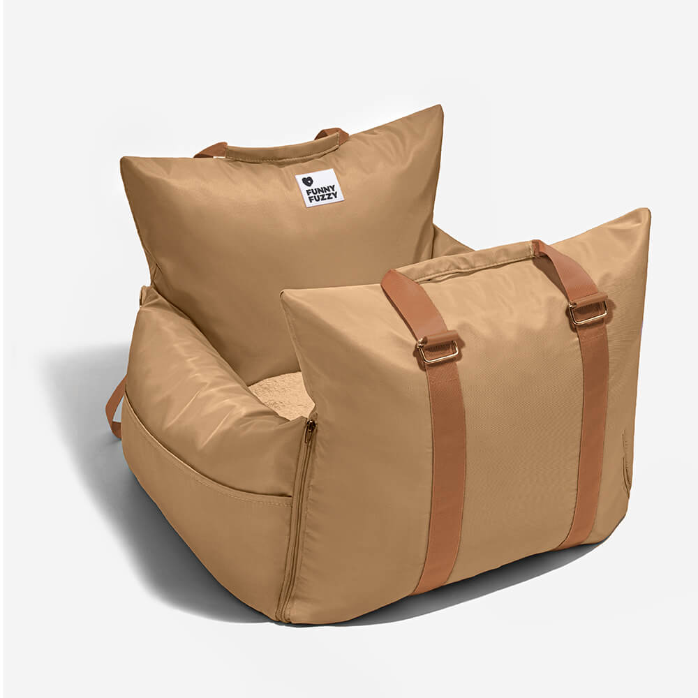 Waterproof ISOFIX Dog Car Seat Bed - First Class