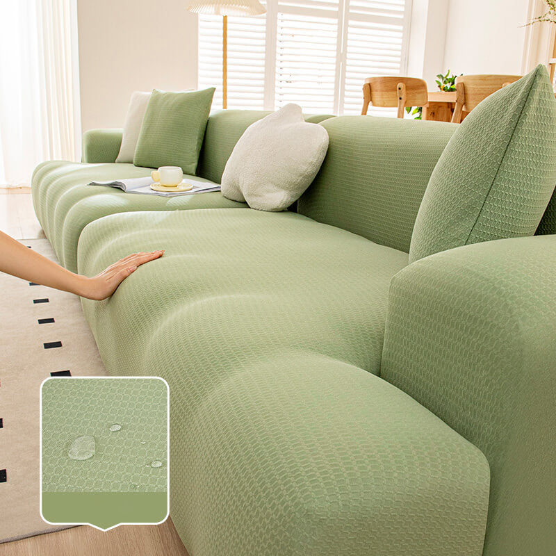 High-Elastic Water-resistant and Anti-Scratch Armchair Covers Settee Covers Full Wrap Sofa Protection Sofa Cover