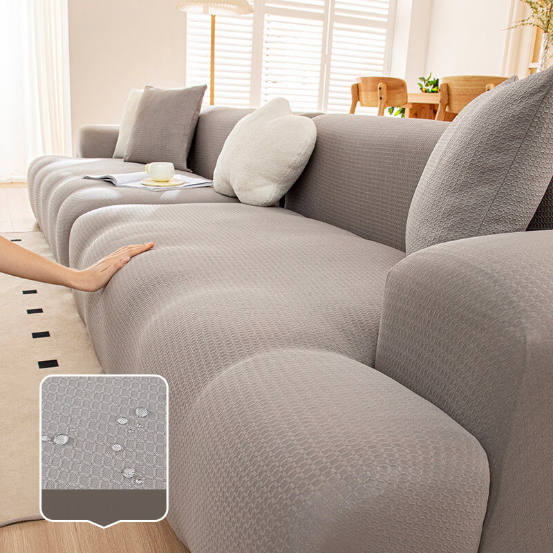 High-Elastic Water-resistant and Anti-Scratch Armchair Covers Settee Covers Full Wrap Sofa Protection Sofa Cover