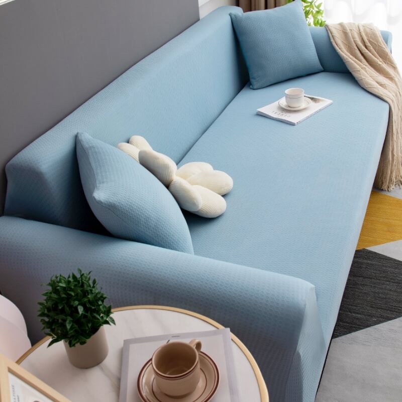 High-Elastic Water-resistant and Anti-Scratch Armchair Covers Settee Covers Full Wrap Sofa Protection Sofa Cover