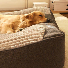 Large Thick Scratch-resistant Spine Protection Orthopaedic Dog Cushion Bed