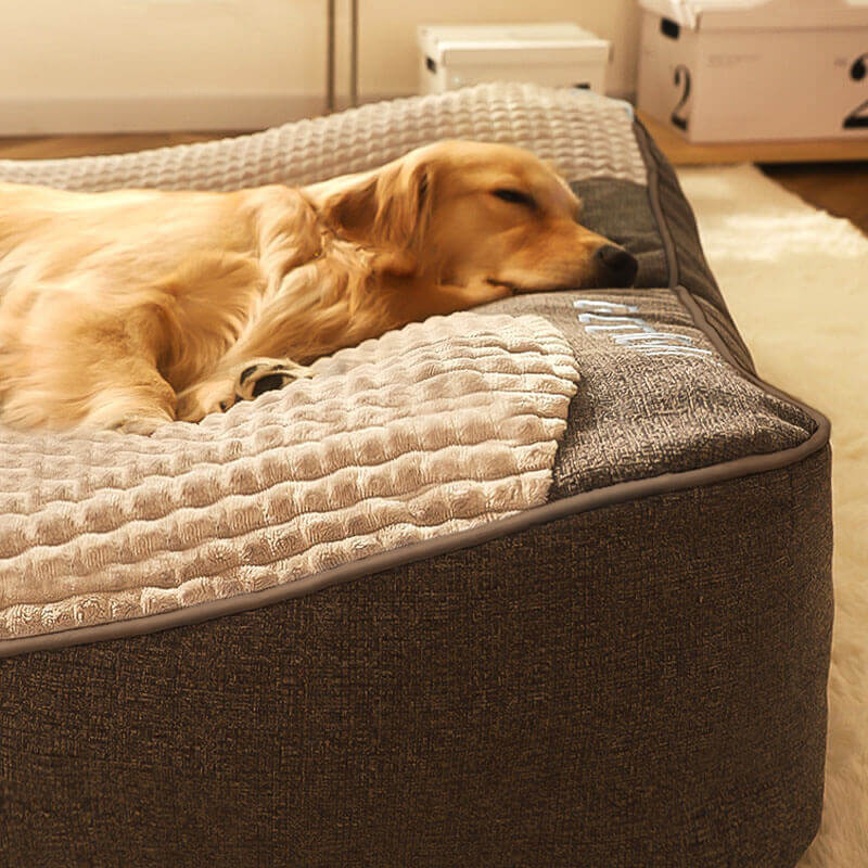 Large Garden Outdoor Dog Bed Scratch-resistant Spine Protection