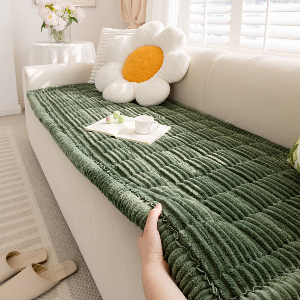 Waterproof Lazy Soft Flannel Breathable Pet Mat Non-slip Corner Couch Cover