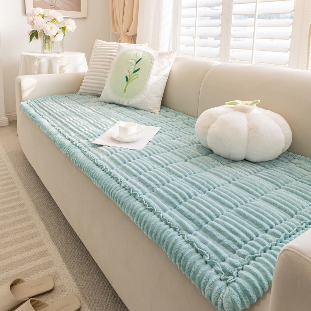 Waterproof Lazy Soft Flannel Breathable Pet Mat Non-slip Sofa Cover