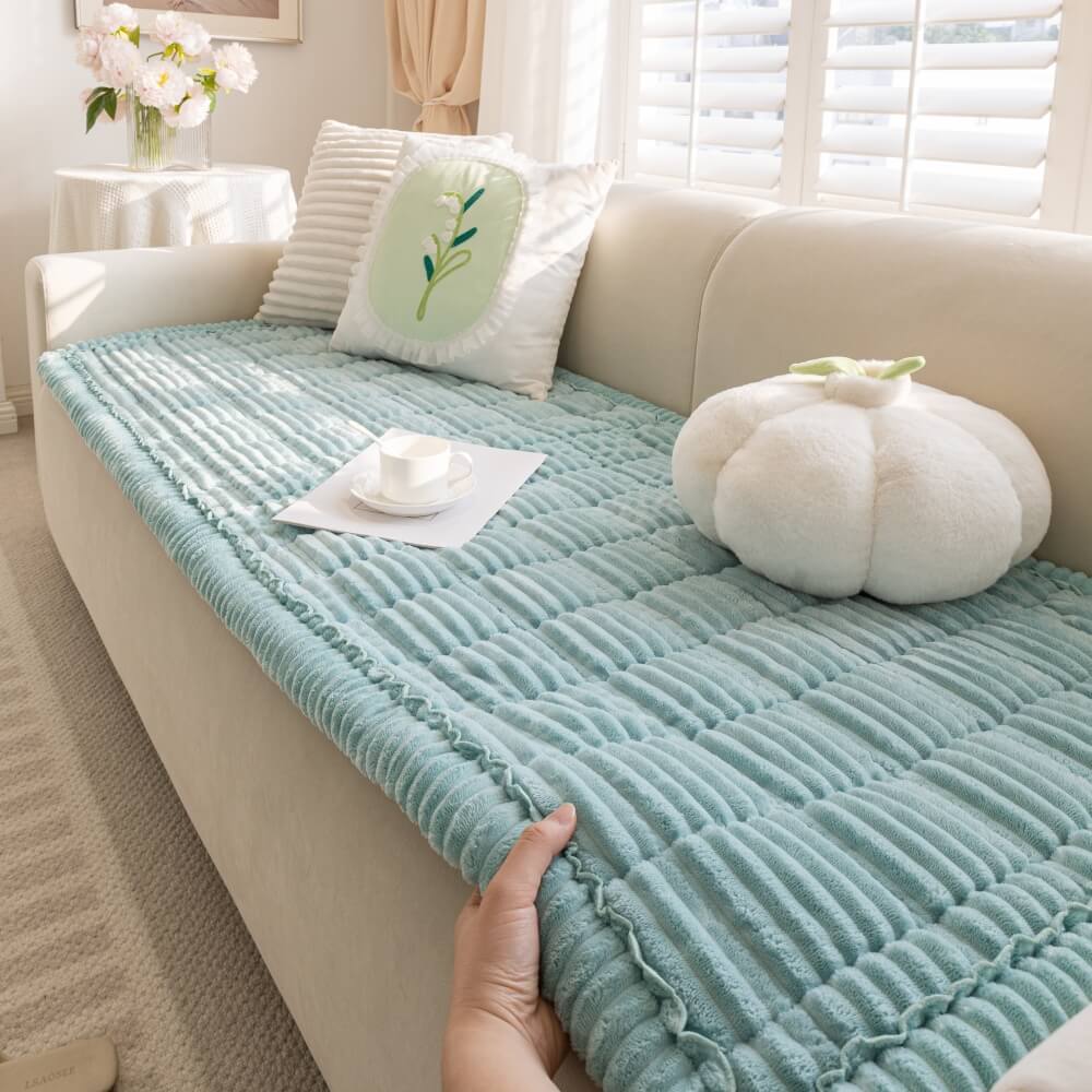 Waterproof Lazy Soft Flannel Breathable Pet Mat Non-slip Sofa Cover