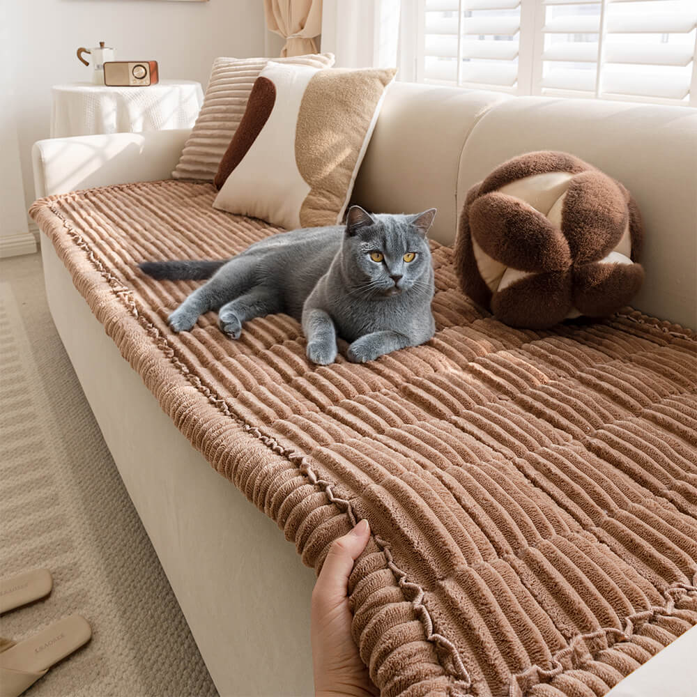 Waterproof Lazy Soft Flannel Breathable Pet Mat Non-slip Corner Couch Cover