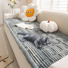 Waterproof Lazy Soft Flannel Breathable Pet Mat Non-slip Sofa Cover