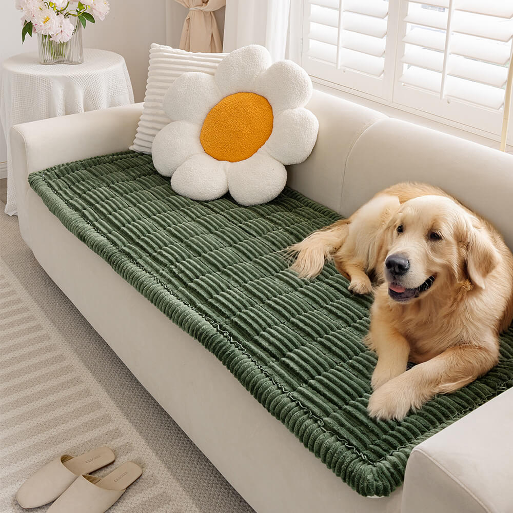 Waterproof Lazy Soft Flannel Breathable Pet Mat Non-slip Corner Couch Cover