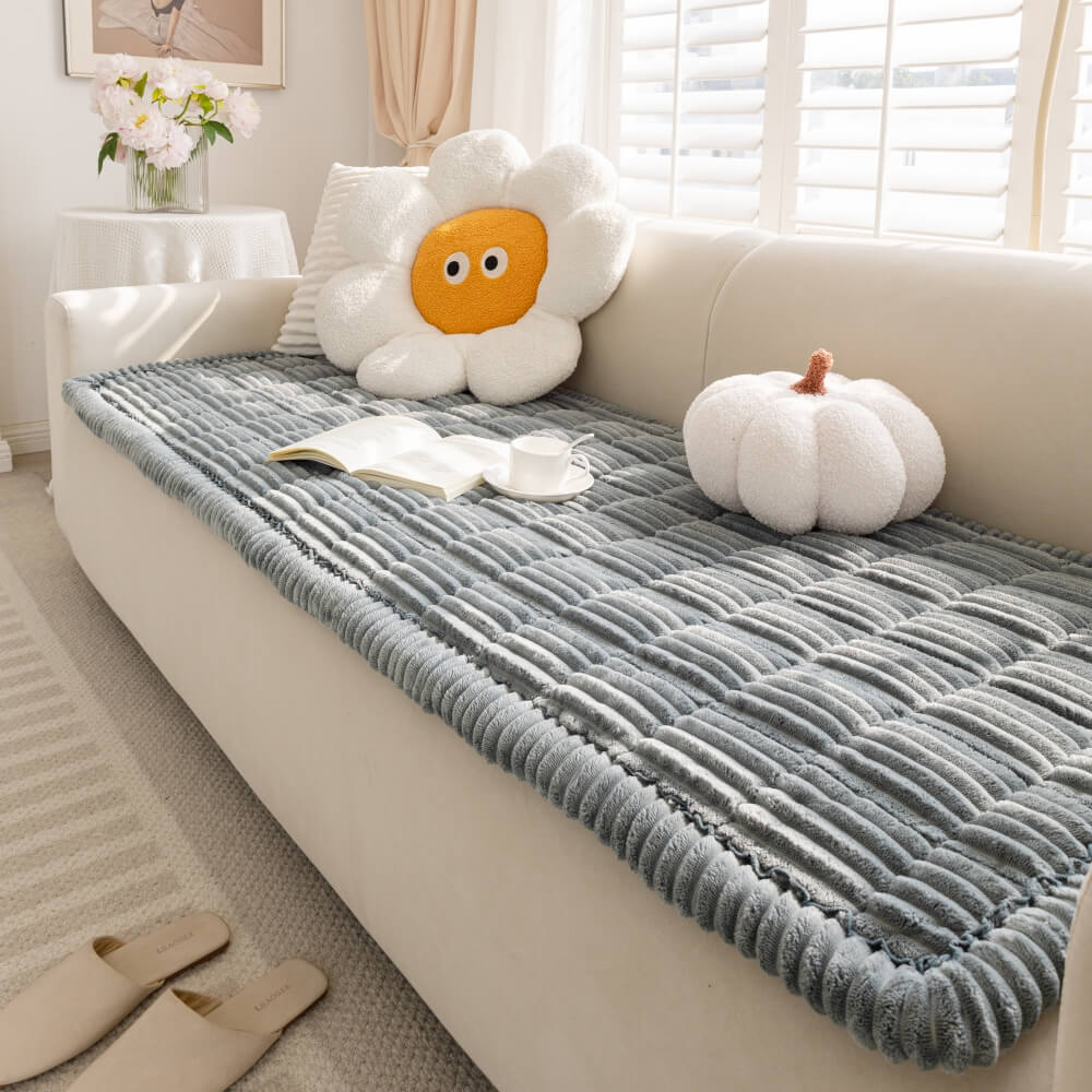 Waterproof Lazy Soft Flannel Breathable Pet Mat Non-slip Corner Couch Cover