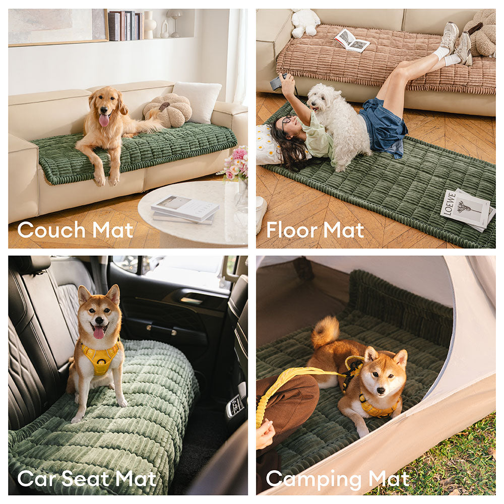 Waterproof Lazy Soft Flannel Breathable Pet Mat Non-slip Corner Couch Cover