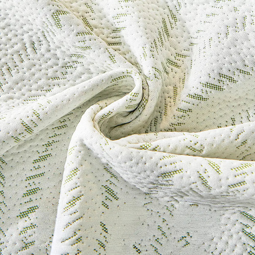 Leaf Pattern Cooling Ice Silk Sofa Protection Large Sofa Throw Blanket Sofa Cover
