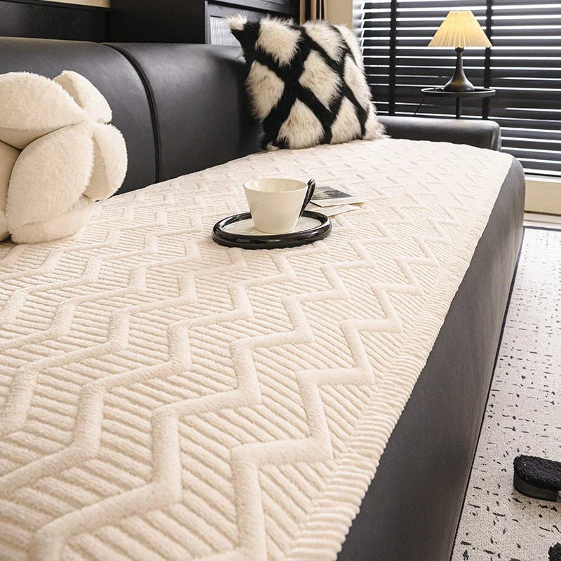 Skin-Friendly Velet Comfortable Dog Mat Non-Slip Sofa Cover