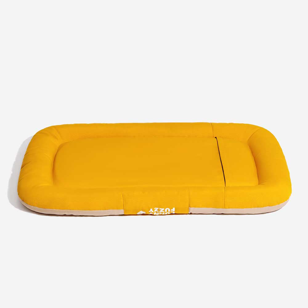 Outdoor Waterproof & Scratch-Resistant Colour-blocked Orthopaedic Dog Bed Dog Mat - Trek Lounge