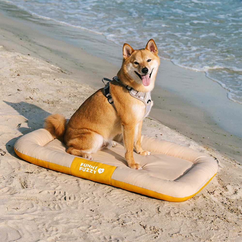 Outdoor Waterproof & Scratch-Resistant Colour-blocked Orthopaedic Dog Bed Dog Mat - Trek Lounge