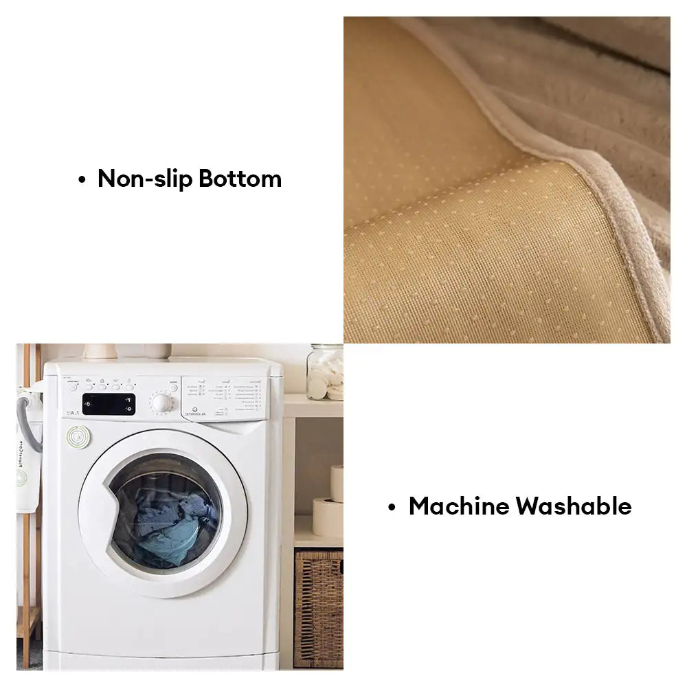 Plush Pet-Friendly Non-Slip One-Piece Couch Cover Recliner Couch Cover - Strips