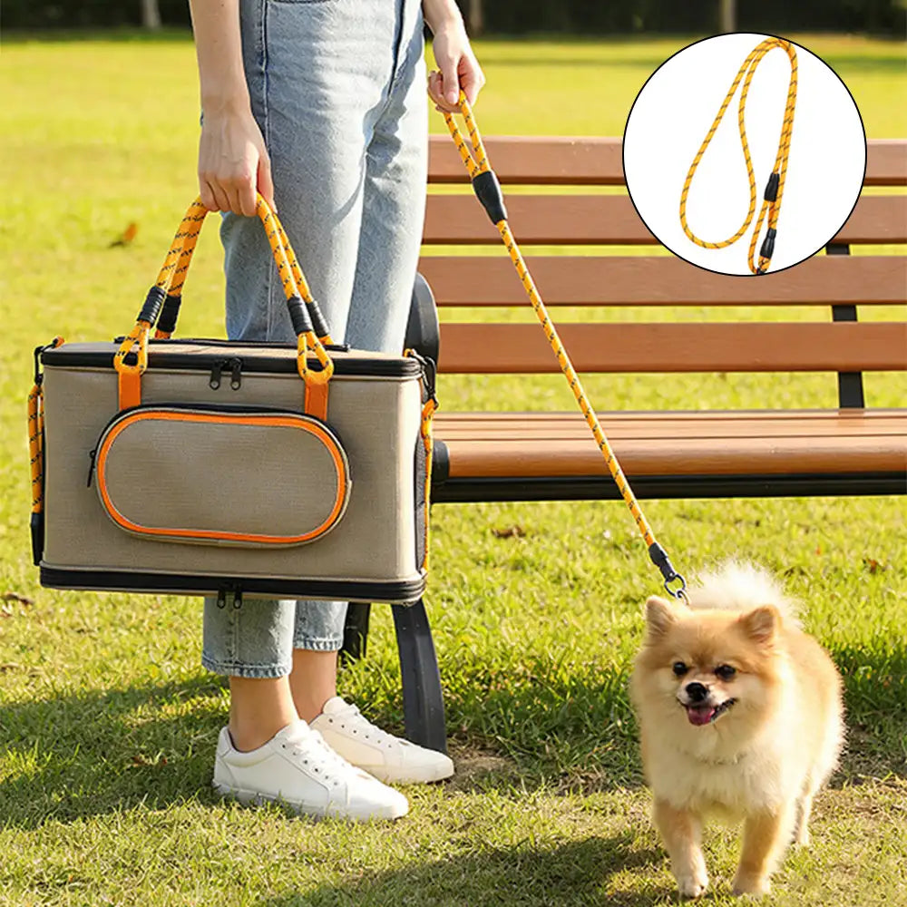 Portable Travel Breathable Cat Carrier Bag for Travel Airline Approved