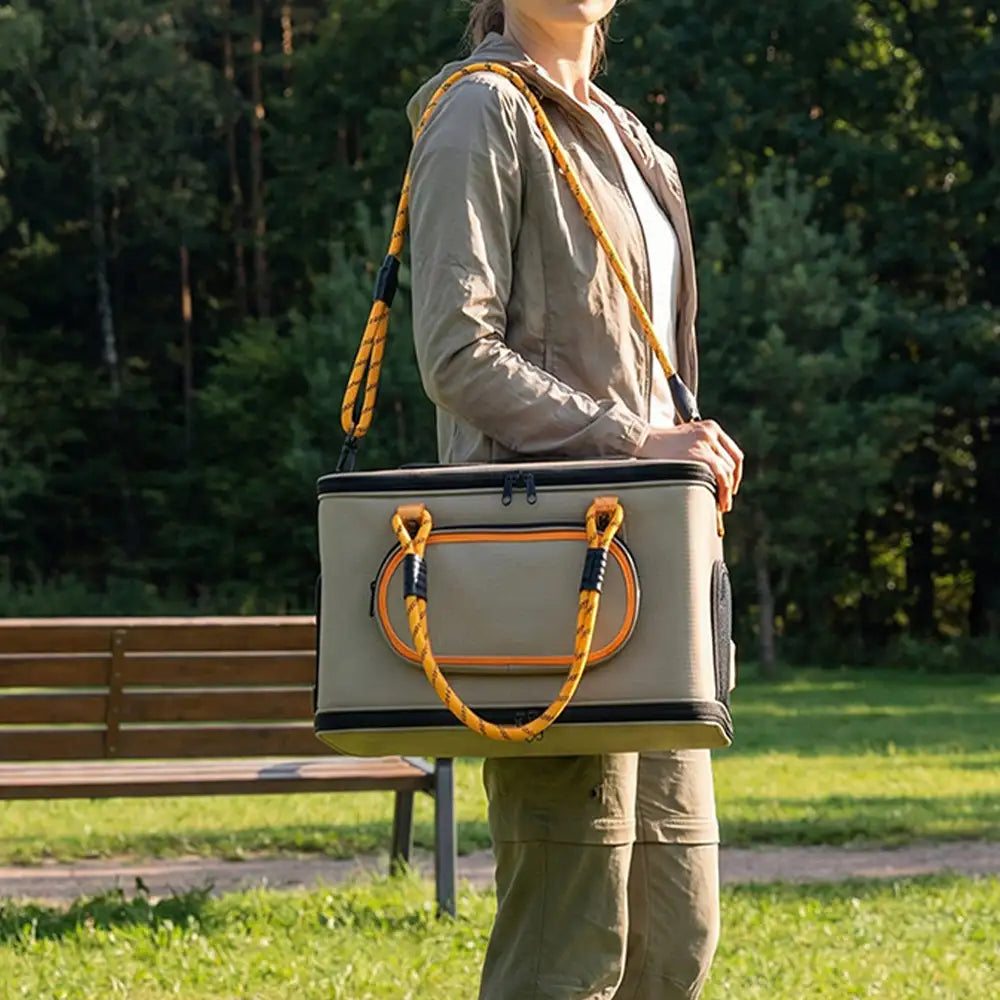 Portable Travel Breathable Cat Carrier Bag for Travel Airline Approved