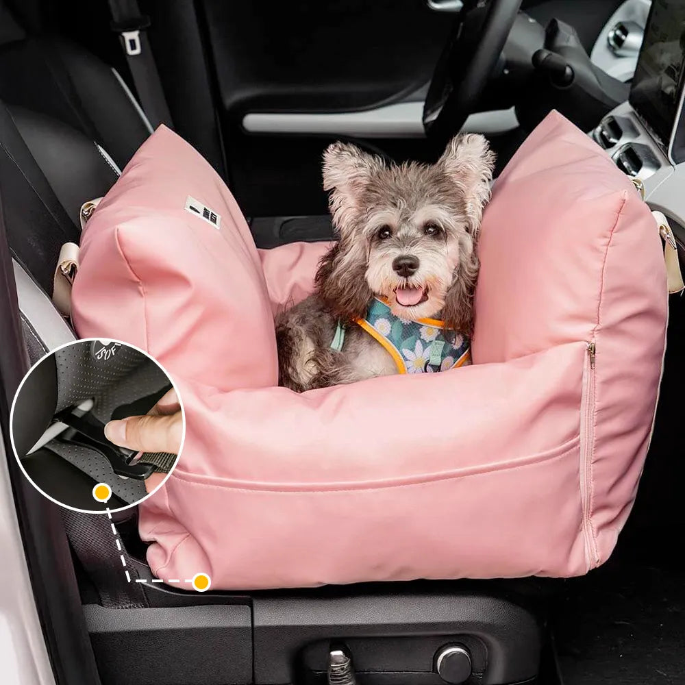 ISOFIX Dog Car Seat Bed with ISOFIX System - First Class