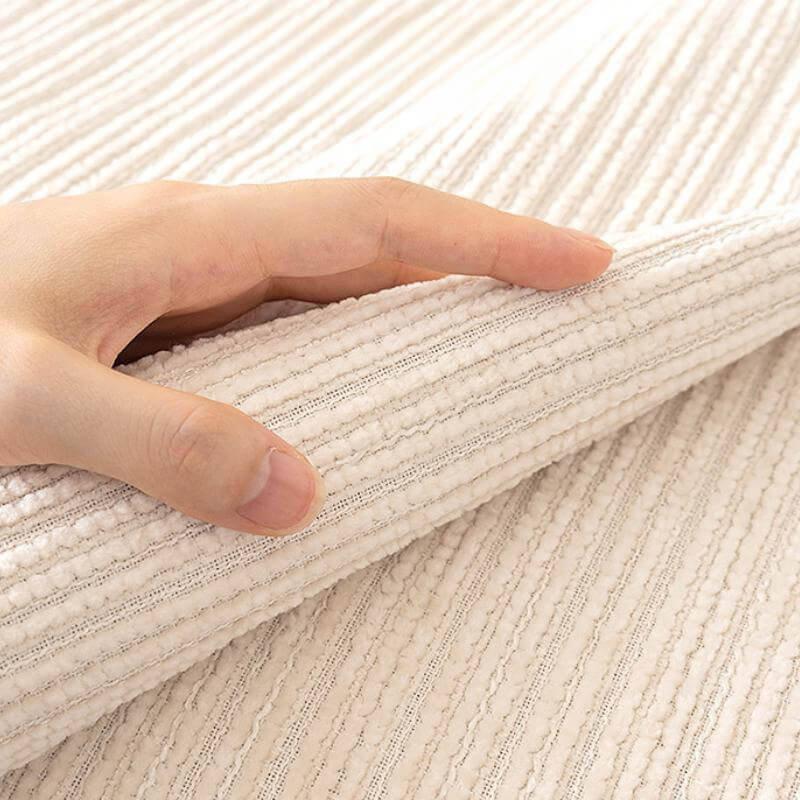 Simple Solid Colour Chenille Scratch-resistant Protective Sofa Cover