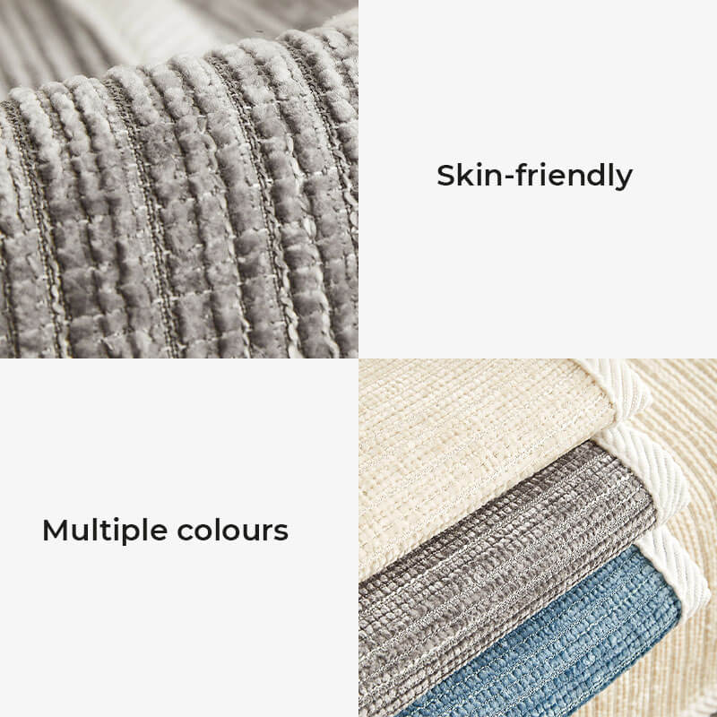 Waterproof Antimicrobial Simple Chenille Fabric Anti-scratch Outdoor Garden Sofa Cover