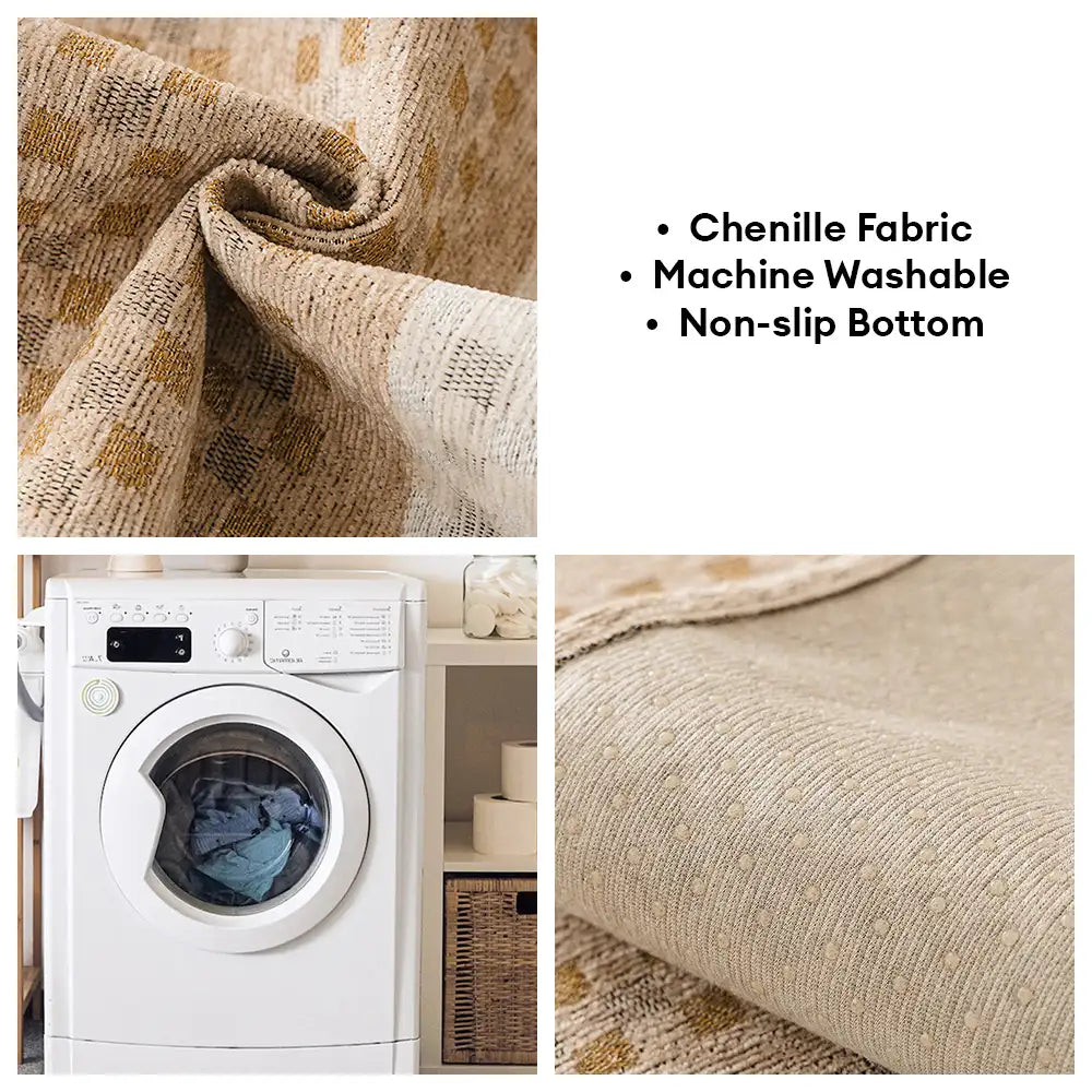 Skin-Friendly Breathable Chenille Sofa Protection Scratch-Resistant Non-Slip Sofa Cover