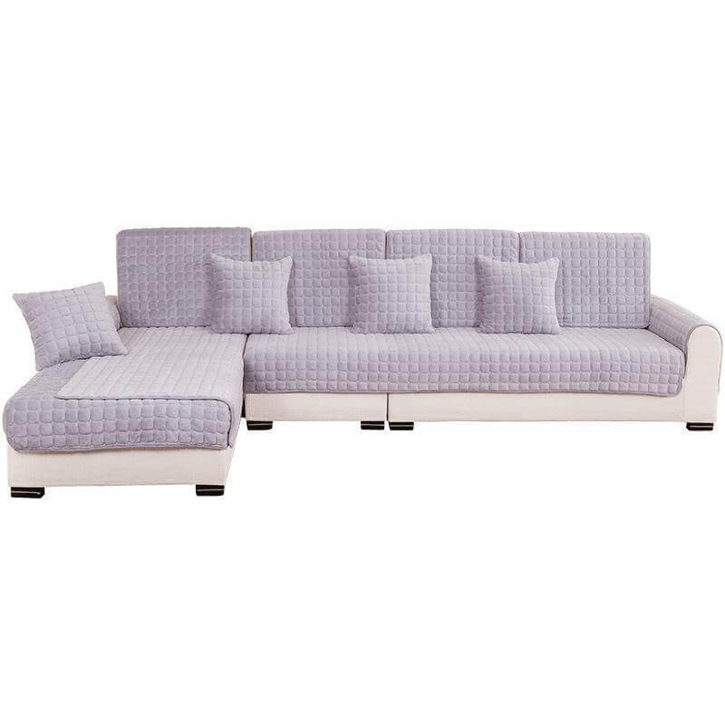 Square Flannel Scratch-Resistant & Anti-Slip Protection Sofa Cover