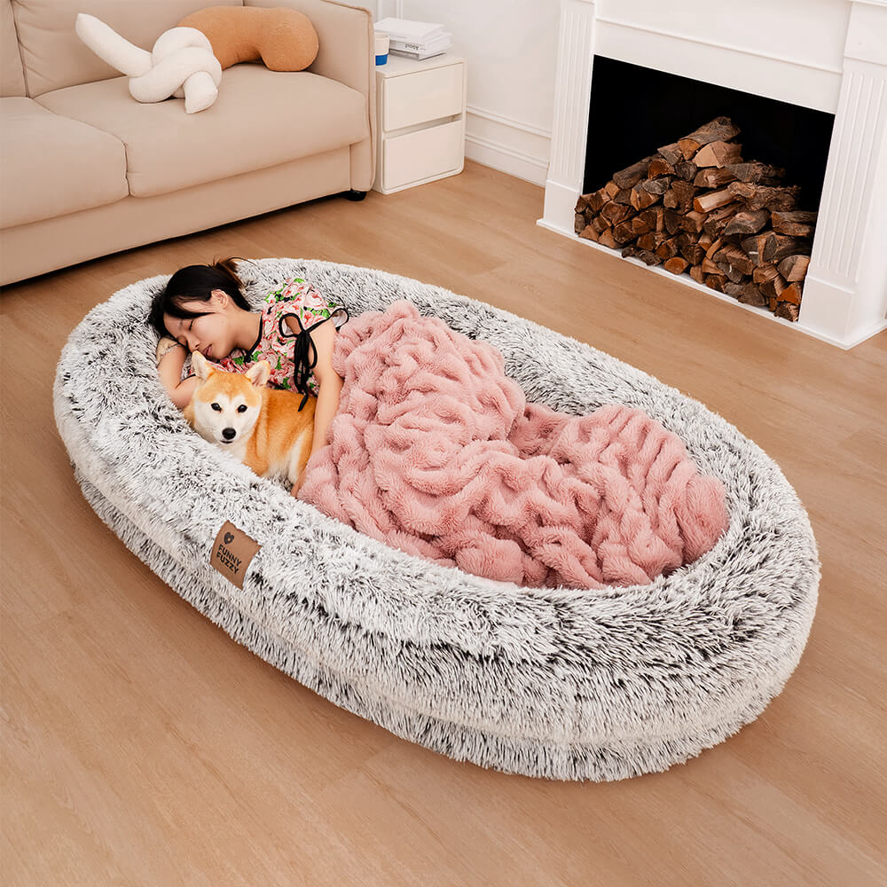 Orthopaedic Machine Washable Dog Bed Calming Bed - Donut