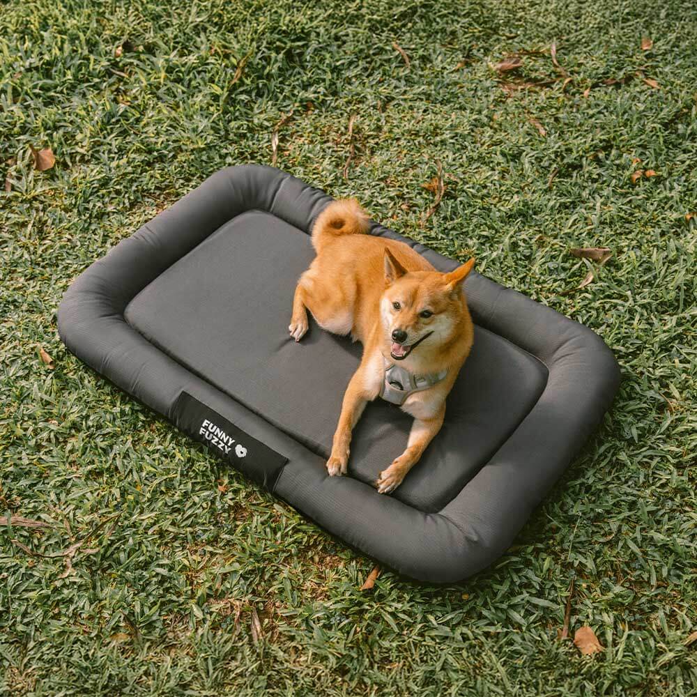 Outdoor Waterproof & Scratch-Resistant Colour-blocked Orthopaedic Dog Bed Dog Mat - Trek Lounge