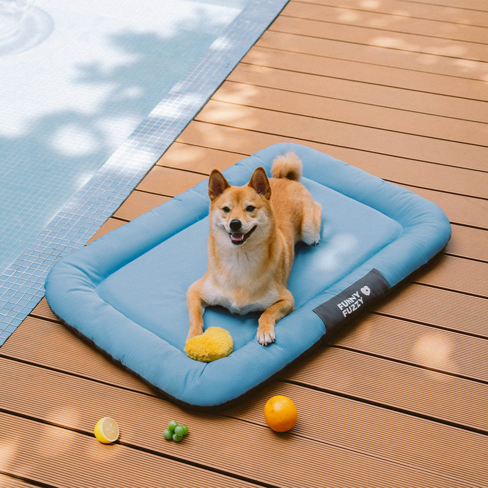 Outdoor Waterproof & Scratch-Resistant Colour-blocked Orthopaedic Dog Bed Dog Mat - Trek Lounge