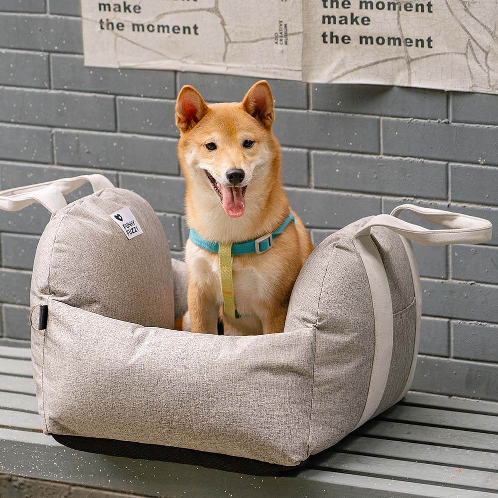 ISOFIX Dog Car Seat Bed with ISOFIX System - First Class