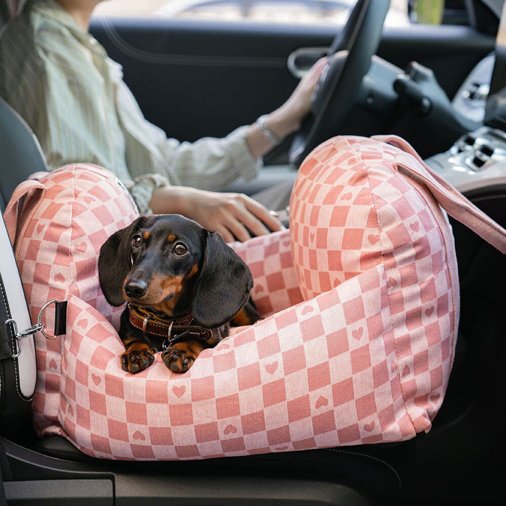 ISOFIX Dog Car Seat Bed with ISOFIX System - First Class