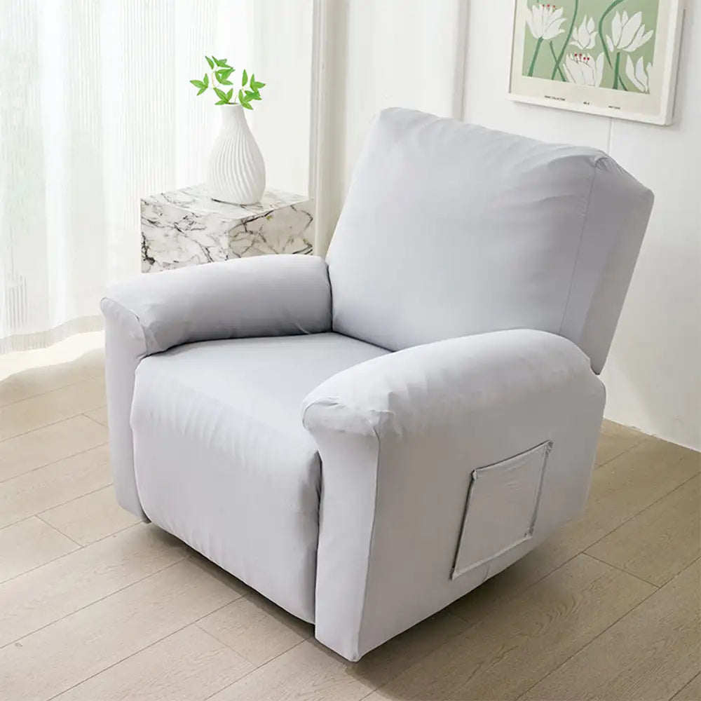 Water-Repellent Scratch-Resistant Elastic Full-Coverage Recliner Couch Cover