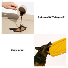 Waterproof ＆ Chew-proof Memory Foam Orthopedic Dog Mat for Crate