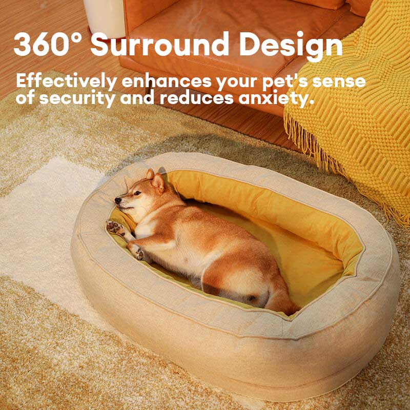 Donut Orthopaedic Dog Bed  - Pet-Friendly Bedroom