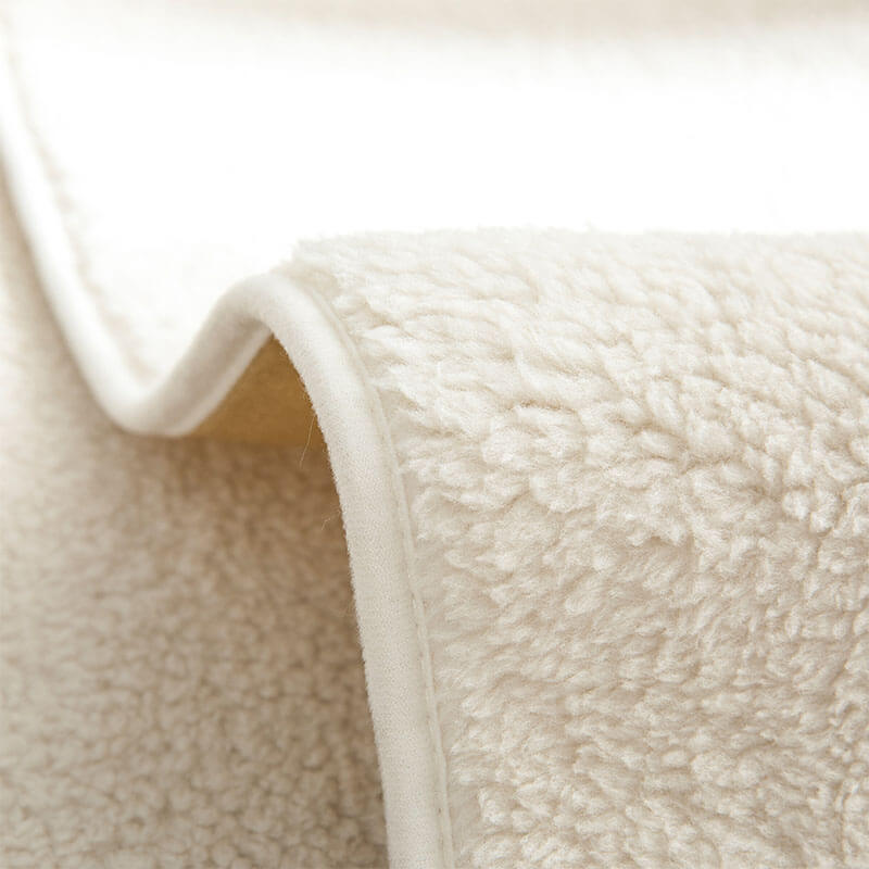 Sherpa Fleece Non-Slip Outdoor Garden Sofa Cover